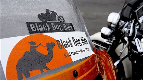 Red Centre Ride 2022 (5 mins.) Black Dog Ride Australia - YouTube