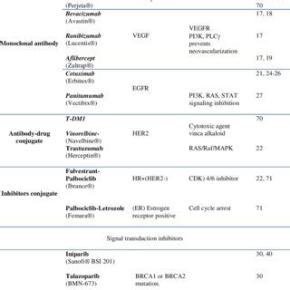 Molecular targeted therapy in Breast Cancer treatment. | Download Scientific Diagram