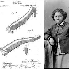 Improved Ironing Board, Invented by Sarah Boone in 1892 – Queenie's ...