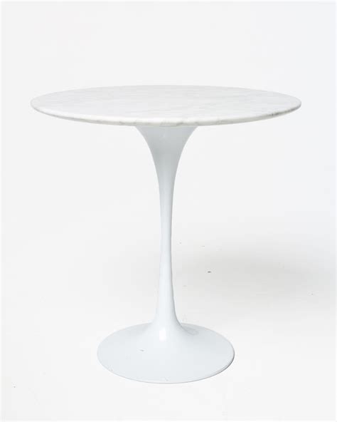 TB002 Motif Marble Tulip Side Table Prop Rental | ACME Brooklyn