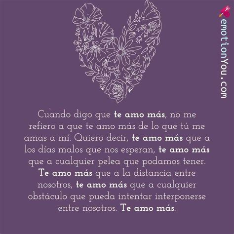 Te amo más - EmotionYou - Frases de Amor, Piropos, Historias, Reflexiones