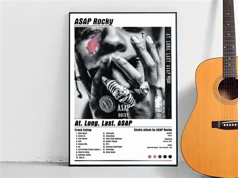 ASAP Rocky At Long Last ASAP Album Cover Poster | Etsy