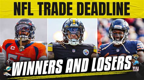 NFL Trade Deadline WINNERS and LOSERS: Recapping every major move | CBS ...