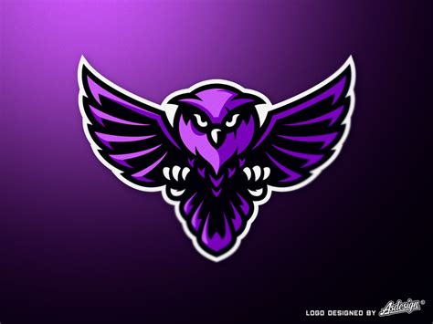 Owl Mascot Logo [FOR SALE] | Owl logo, Logo illustration, Team logo design