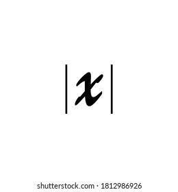 Math Symbol Absolute Value X Stock Vector (Royalty Free) 1812986926 | Shutterstock