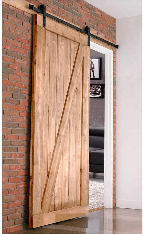 northbeam Farm Style Sliding Door, Unfinished - Macy's | Sliding doors interior, Wood doors ...