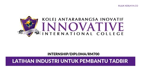 Innovative International College ~ Latihan Industri Untuk Pembantu ...