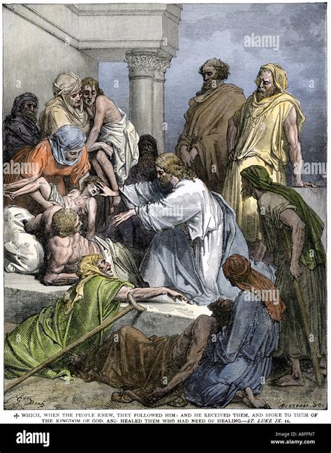 Jesus healing the lame hi-res stock photography and images - Alamy