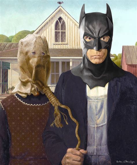 Famous Paintings Turned Into Batman Pop Art | DeMilked