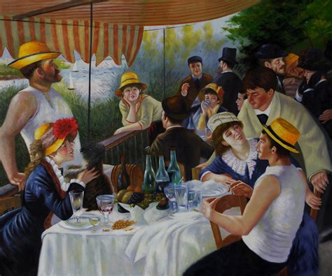 Luncheon of the Boating Party - Pierre Auguste Renoir Painting [R130531P01162] - $145.00 ...