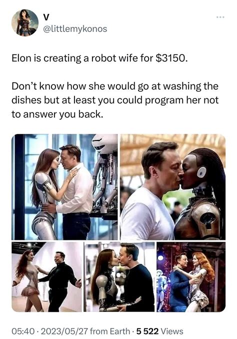 Of Elon Musk and ‘his’ AI generated ‘robot wives’ - FactCheckZW