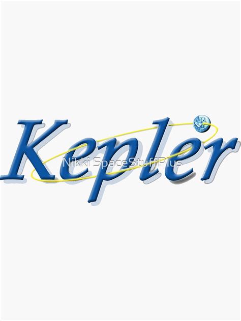 "Kepler Space Telescope Program Logo" Sticker for Sale by Spacestuffplus | Redbubble