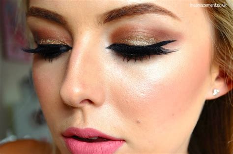 In SAMazement: Golden Glitter Makeup Tutorial: Inspired By Lookamillion