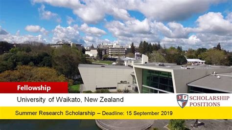 University of Waikato Summer Research Scholarships in New Zealand ...