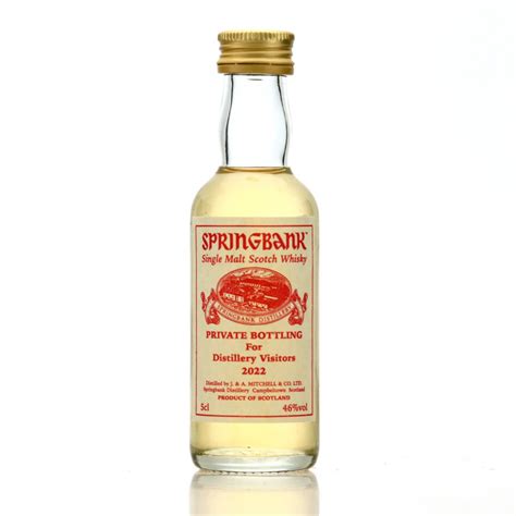 Springbank Distillery Visitors 2022 Miniature | Whisky Auctioneer