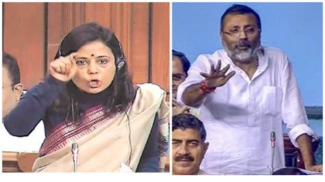 Mahua Moitra-Nishikant Dubey Face off: As BJP MP uses obscene language ...