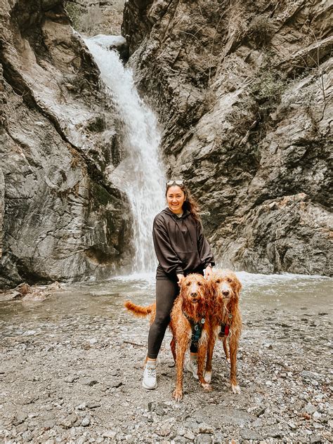 Best Dog-Friendly Waterfall Hikes Near Los Angeles - @thisdoodchase