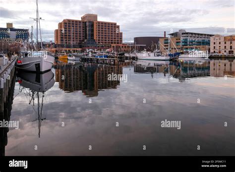 At the Hobart waterfront Stock Photo - Alamy