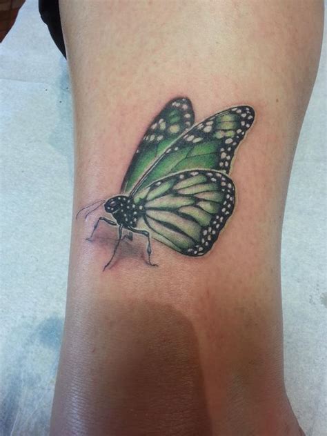 mental health awareness butterfly by Jordan Campbell: TattooNOW