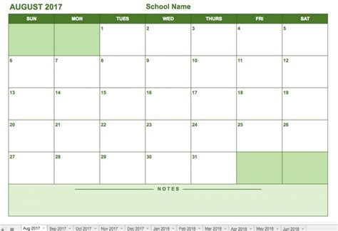 Free Google Calendar Templates | Smartsheet