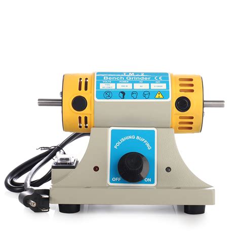 110V 350W TM-2 Gem Jewelry Rock Polishing Buffer Machine Lathe Polisher Grinder | eBay