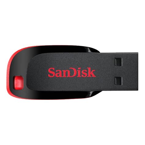 SanDisk Cruzer Blade USB 2.0 32 GB Flash Pen Drive (Black, Red) (32GBCRUZERBLADESKPEN)