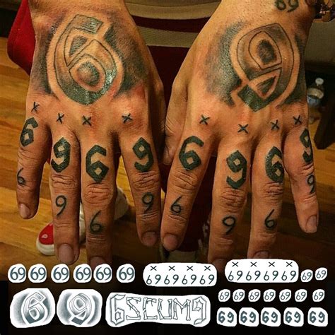 Tekashi 6ix9ine Tattoos Ultimate Set | Tattoo set, Finger tattoos, Tattoos