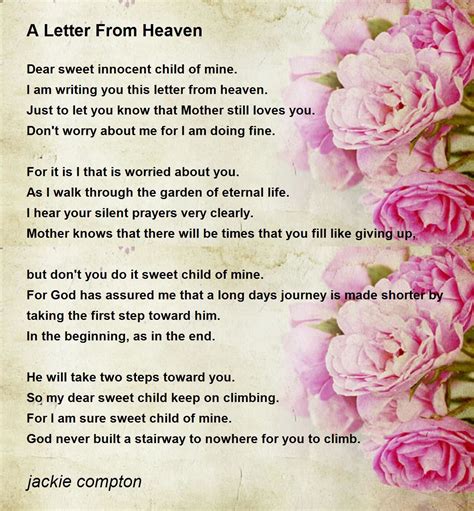 Letter From Heaven Words - photos and vectors