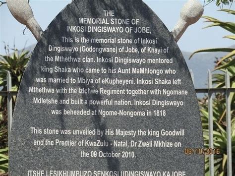 Dingiswayo (Mthethwa Chief) ~ Bio with [ Photos | Videos ]