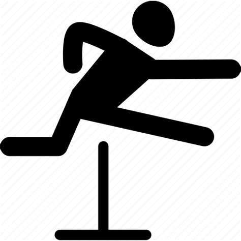 Athlete, hurdle, race, run, sport, workout icon - Download on Iconfinder