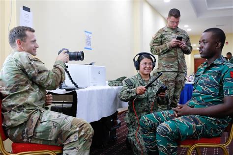 DVIDS - Images - U.S. Army Soldier teaches public affairs class to Guyana Defense Force service ...