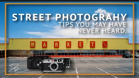 Street Photography Tips You NEED To Know! - YouTube