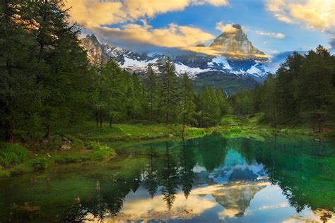 matterhorn sunrise | Mirror reflection of matterhorn in the … | Flickr