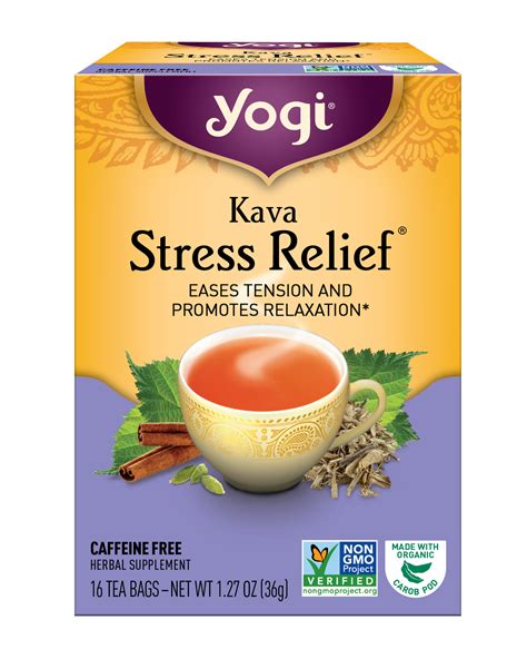 Kava Stress Relief Tea by Yogi Tea - Thrive Market