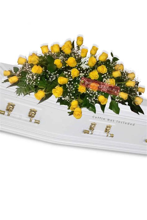 Cheap Price Fast Delivery Funeral Casket Flower in Melbourne