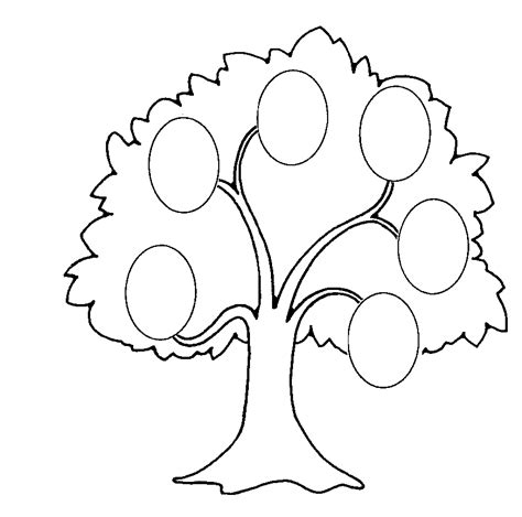 black and white family tree clipart - Clipground