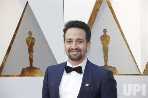 Photo: Lin-Manuel Miranda arrives at the 90th Annual Academy Awards in Hollywood ...