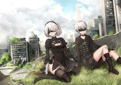 #4511415 A2 (Nier: Automata), 9S (Nier: Automata), 2B (Nier: Automata ...