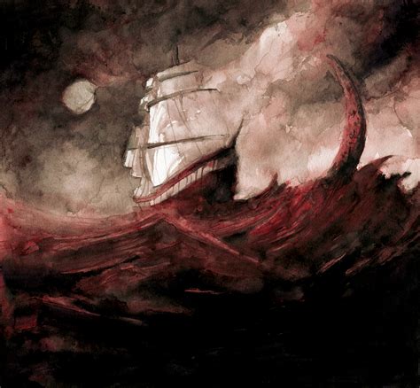 The blood sea – Daniele Serra Illustrator