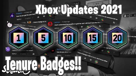 What does the Number on Xbox Profile mean? - Xbox Tenure Badge Update - YouTube