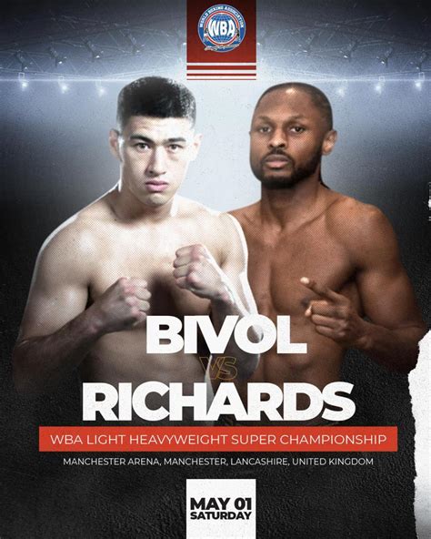 Bivol and Richards went face to face at press conference – World Boxing Association