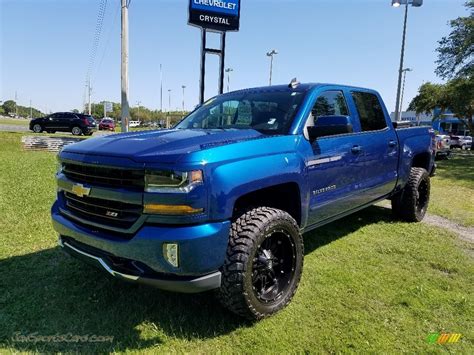 Chevy Silverado Blue Colors