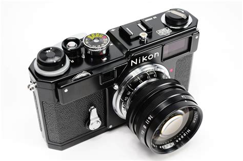 Nikon S3 limited edition, Rangefinder film camera with 50mm f1.4 and case, Black at Ace Photo