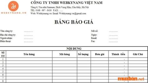 Mẫu Báo Giá Là Gì? Những Mẫu Báo Giá Mới Nhất 2023