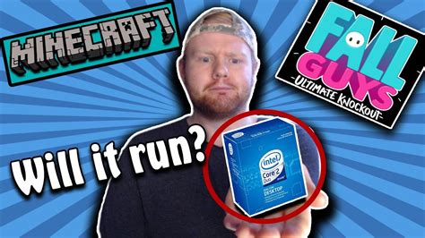 Gaming with a Core 2 Duo CPU (Will it run?) - YouTube