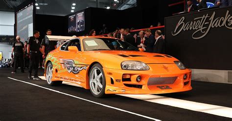 Paul Walker's Toyota Supra from The Fast and the Furious fetches over half a million - Roadshow