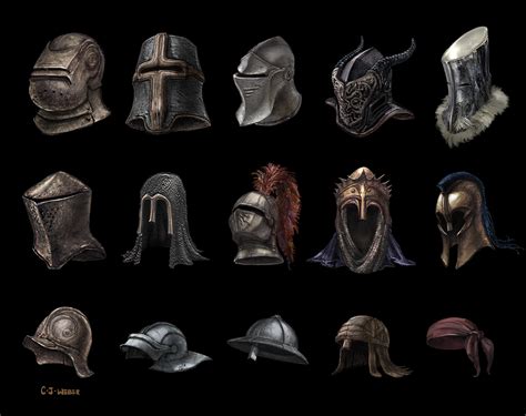 ArtStation - Medieval Helmets