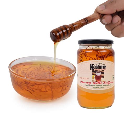 Saffron Honey | Kesar Honey | Organic and Pure – Kashmir Online Store