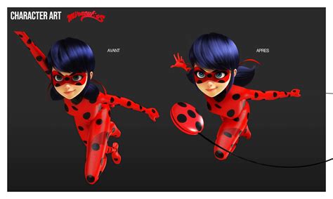 New concept art for Miraculous Ladybug series, Akumatized villains and improved promo art ...