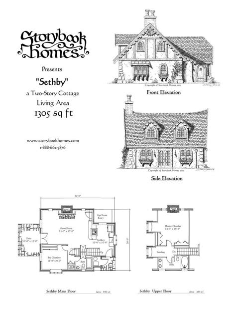 Unique Storybook Homes Floor Plans - New Home Plans Design